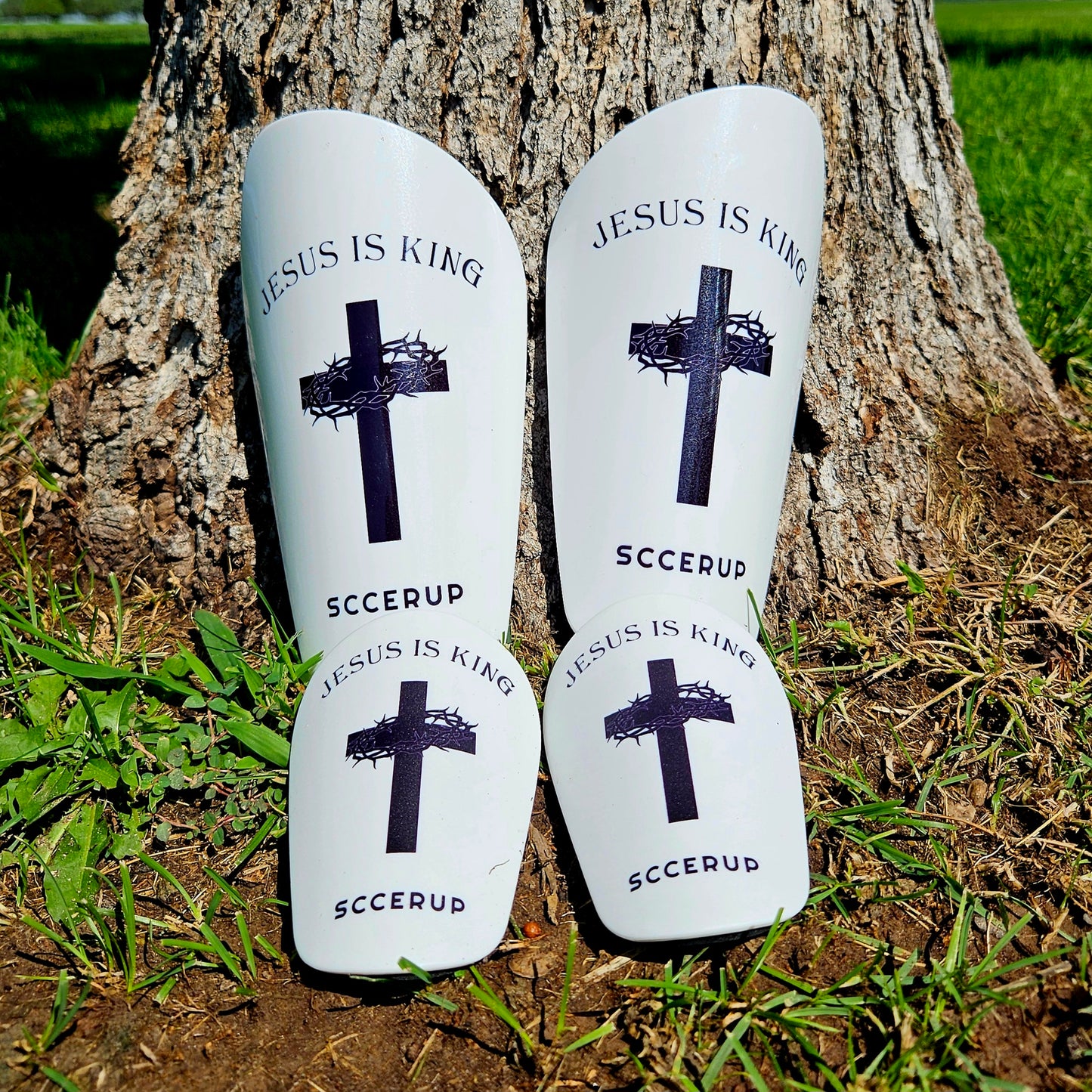 Cross Shin Guards