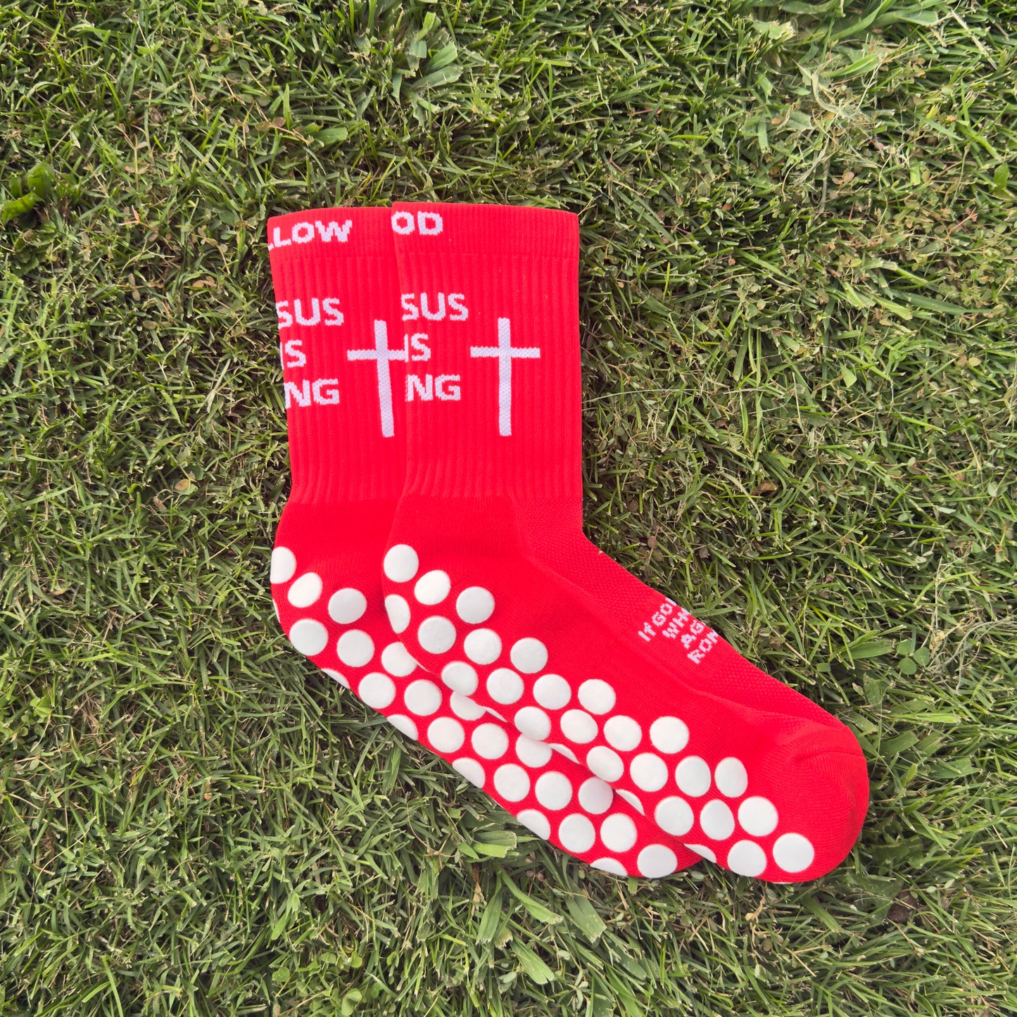 SccerUp Cross Grip Socks