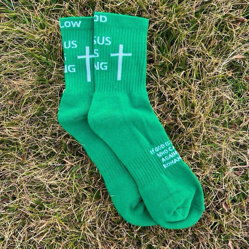 Christian Cross Socks (3-4 Day USA Shipping)