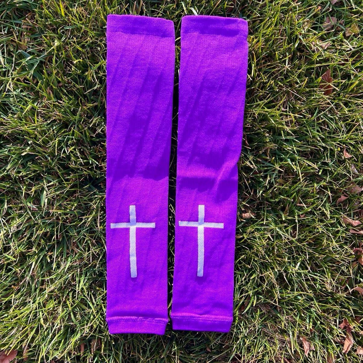 Cross Soccer Sleeves (3-4 Day USA Shipping) Pre-Cut Socks