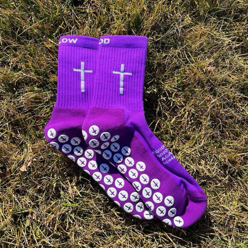 SccerUp Cross Grip Socks