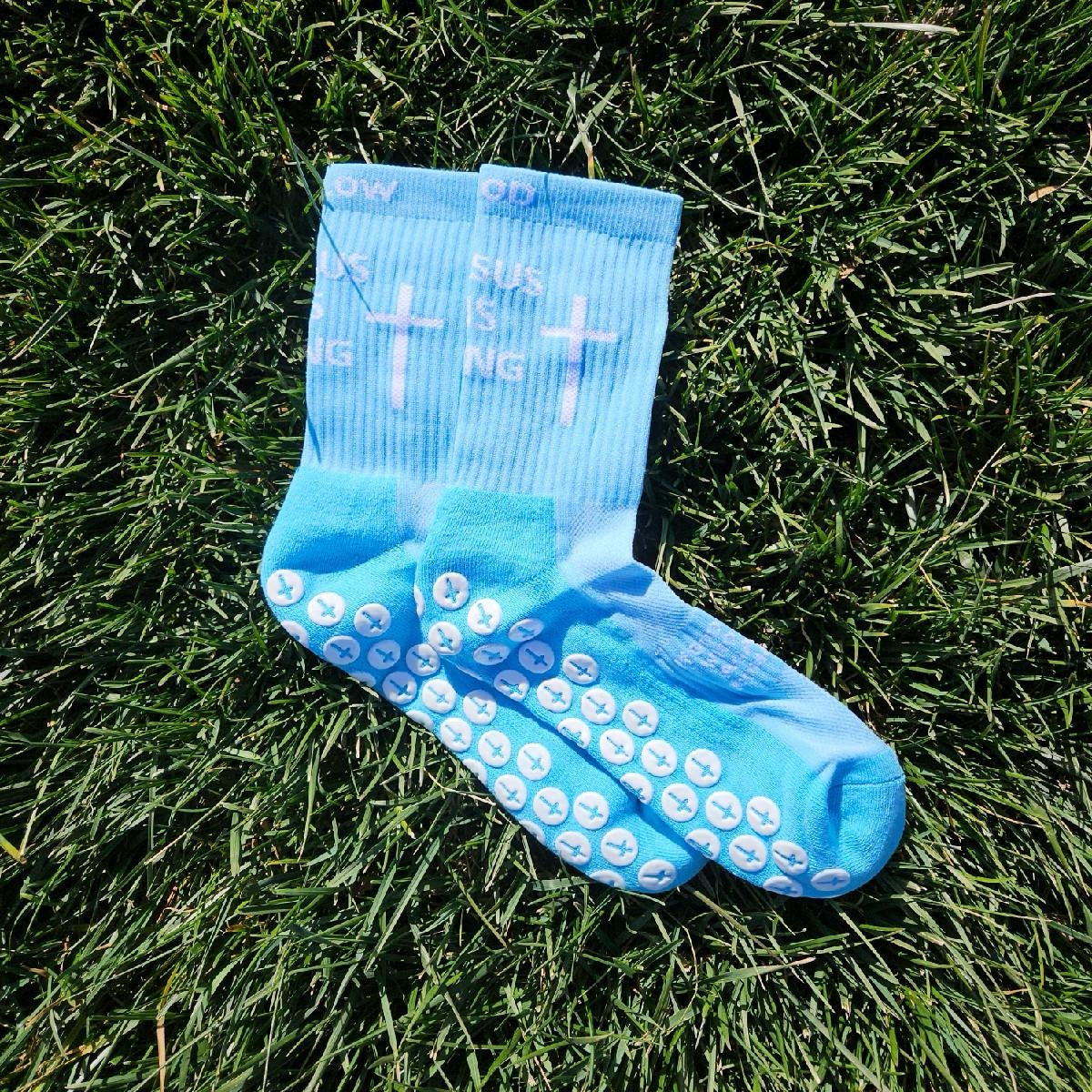 SccerUp Cross Grip Socks