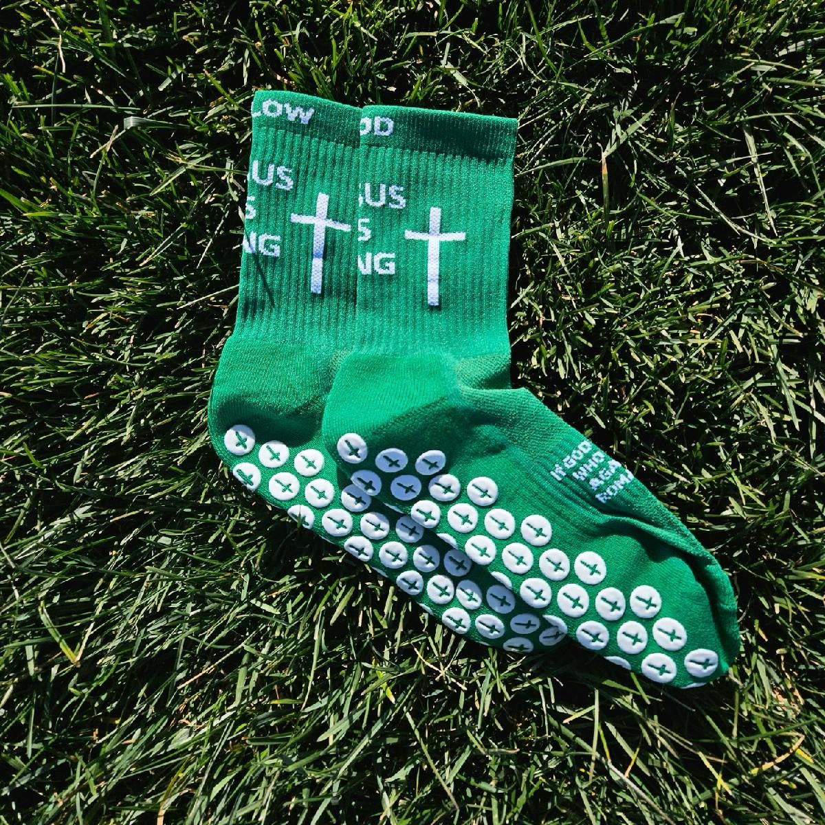 SccerUp Cross Grip Socks