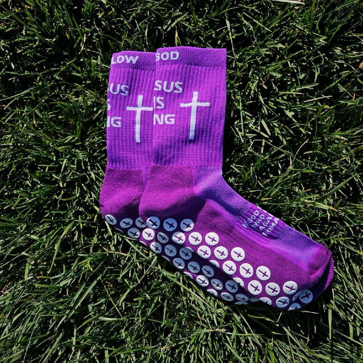 SccerUp Cross Grip Socks