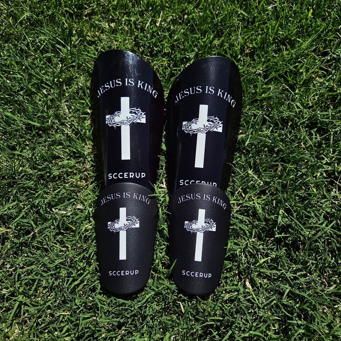 Cross Shin Guards