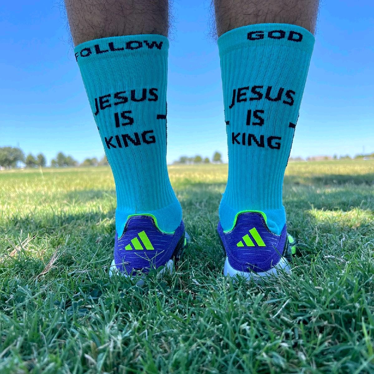 SccerUp Cross Grip Socks