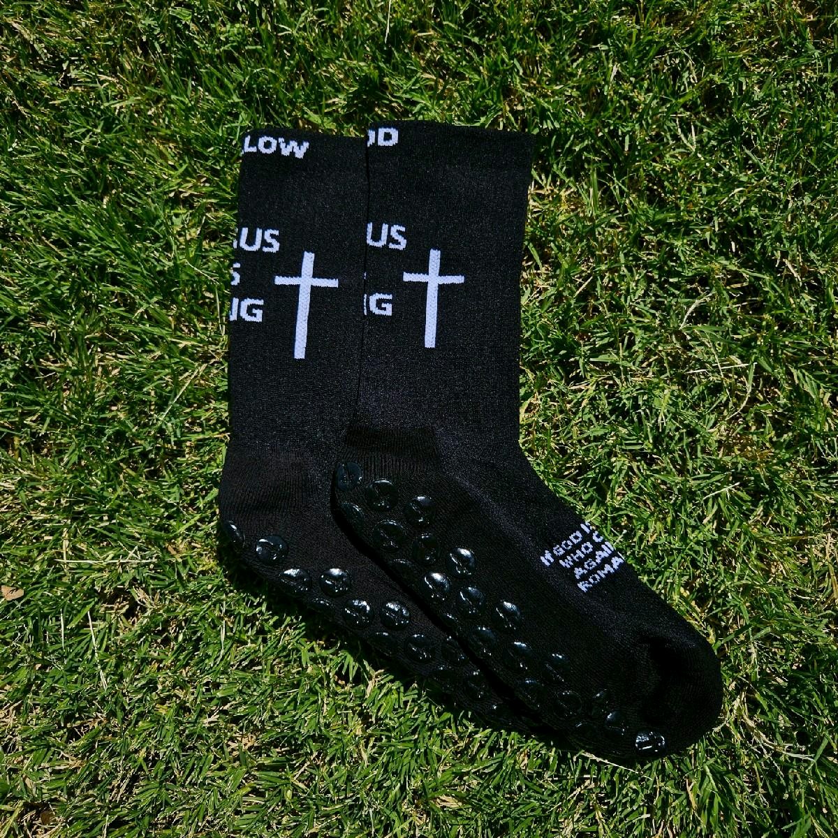 SccerUp Cross Grip Socks