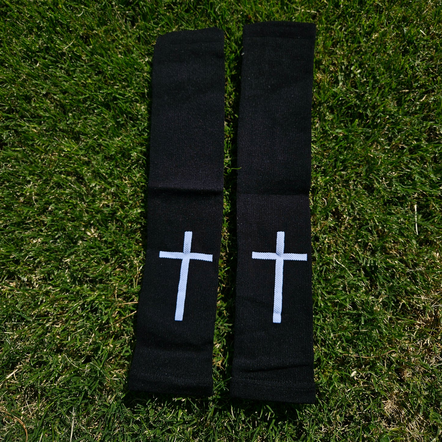 Cross Soccer Sleeves (3-4 Day USA Shipping) Pre-Cut Socks